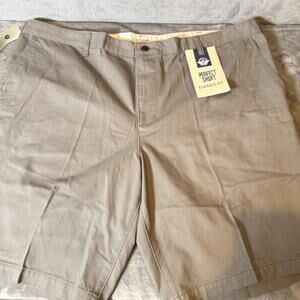 Dockers Perfect Short Classic Fit Khaki Shorts Mens 44 New With Tags
